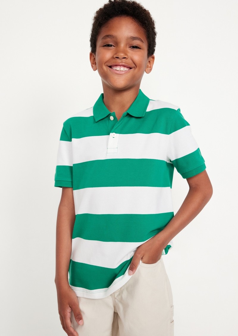 Old Navy Printed Pique Polo Shirt for Boys