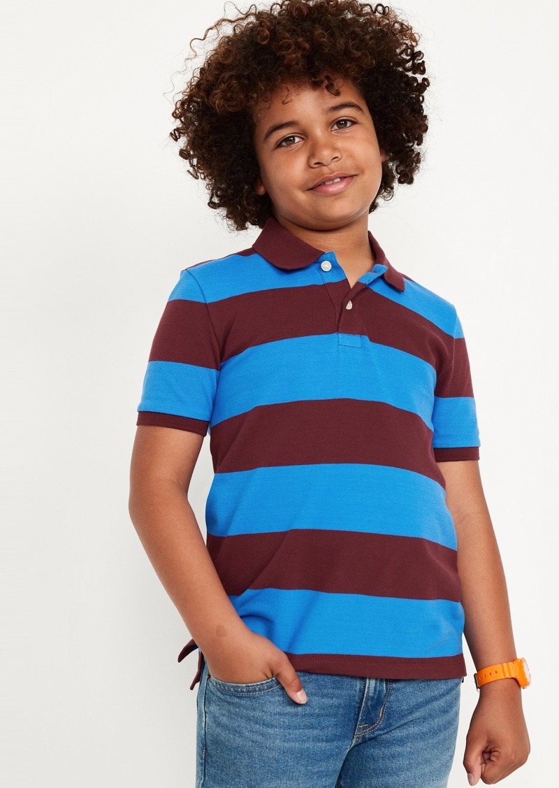 Old Navy Printed Pique Polo Shirt for Boys