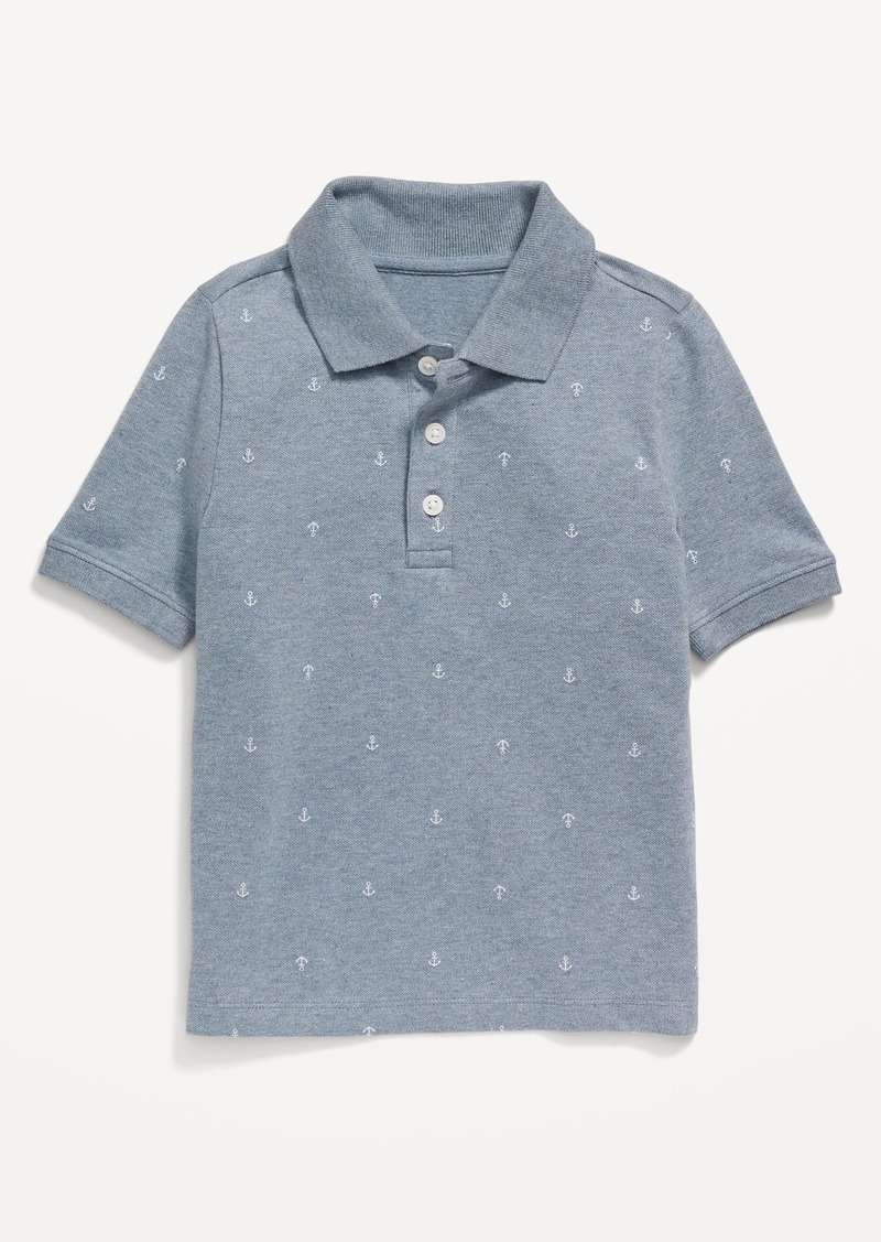 Old Navy Printed Short-Sleeve Polo Shirt for Toddler Boys
