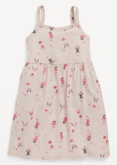Old Navy Printed Sleeveless Fit and Flare Dress for Toddler Girls