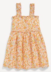 Old Navy Sleeveless Ruffled Swing Dress for Toddler Girls