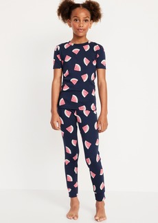 Old Navy Printed Snug-Fit Pajama Set for Girls