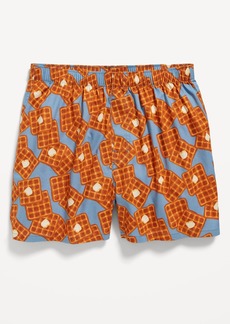 Old Navy Printed Soft-Washed Boxer Shorts -- 3.75-inch inseam