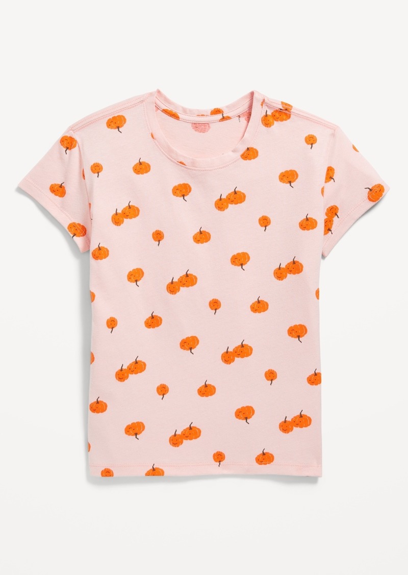 Old Navy Printed Softest Short-Sleeve T-Shirt for Girls