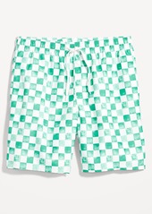 Old Navy Printed Swim Trunks --7-inch inseam