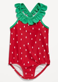 Old Navy Printed Swimsuit for Toddler Girls