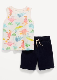 Old Navy Tank Top and Pull-On Shorts Set for Toddler Boys