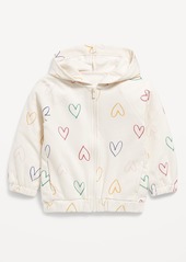 Old Navy Printed Zip Hoodie for Toddler Girls