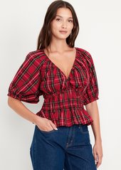 Old Navy Puff-Sleeve Top