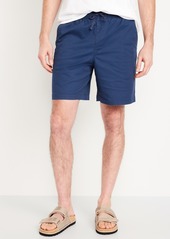 Old Navy Pull-On Twill Jogger Shorts -- 7-inch inseam