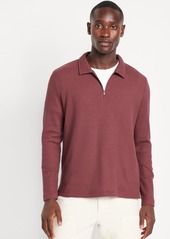 Old Navy Quarter-Zip Waffle Polo Sweater