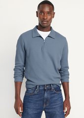 Old Navy Quarter-Zip Waffle Polo Sweater