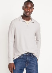 Old Navy Quarter-Zip Waffle Polo Sweater