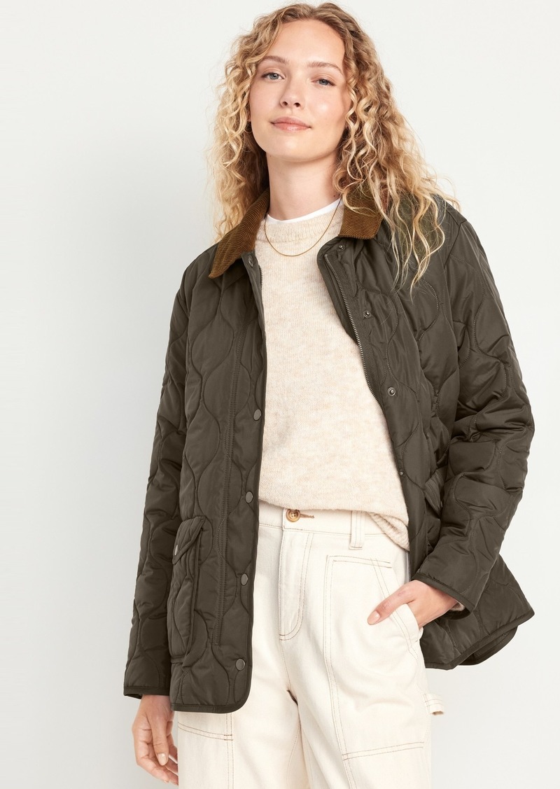 Old Navy Quilted Barn Jacket