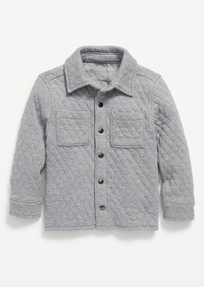 Old Navy Quilted Jacquard-Knit Shacket for Toddler Boys