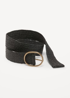 Old Navy Raffia O-Ring Belt for Women