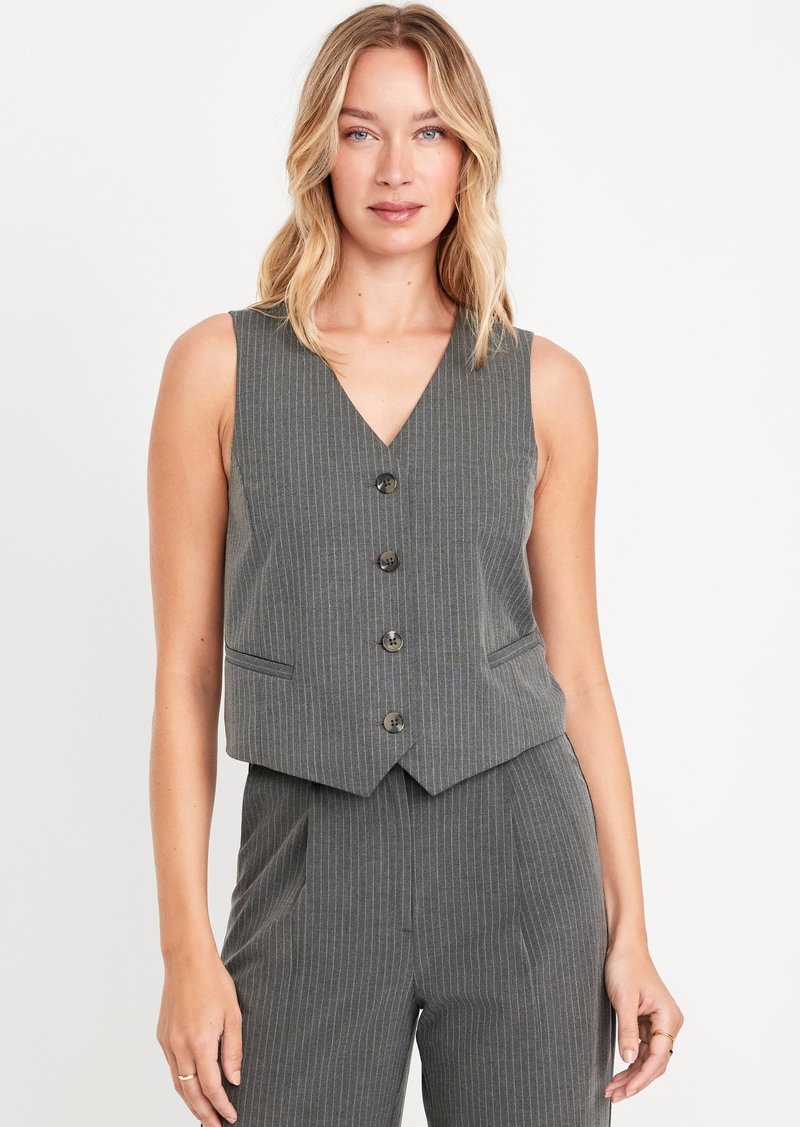 Old Navy Relaxed Button-Down Vest