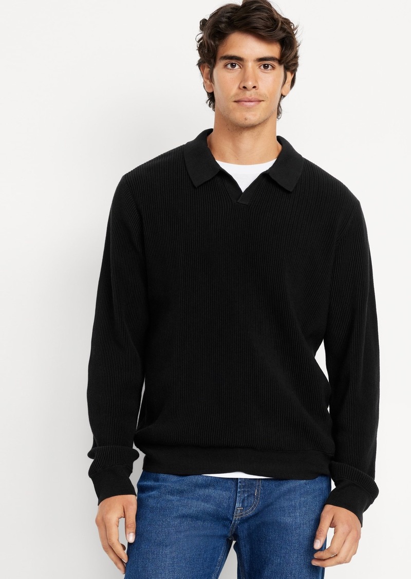 Old Navy Relaxed Fit Polo Sweater