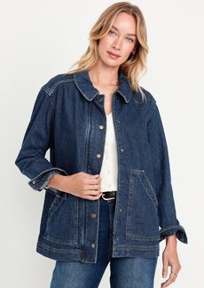 Old Navy Relaxed Jean Barn Jacket