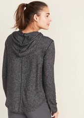 Old Navy Relaxed Plush-Knit Hoodie for Women