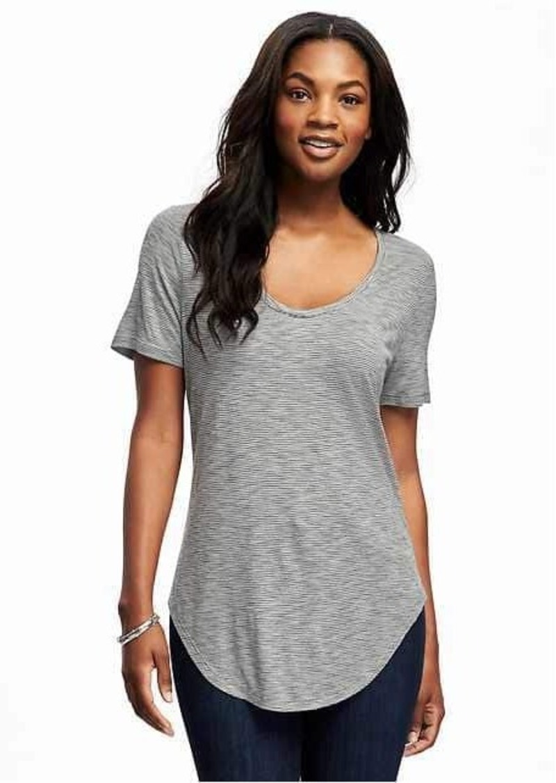 curved hem t shirt bulk