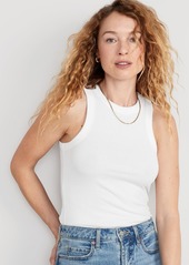Old Navy Fitted Rib-Knit Tank Top