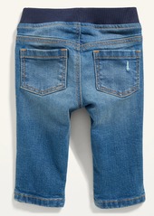 Old Navy Rib-Knit-Waist Pull-On Distressed Skinny Jeans for Baby