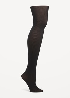 Old Navy Ribbed Control Top Tights for Women