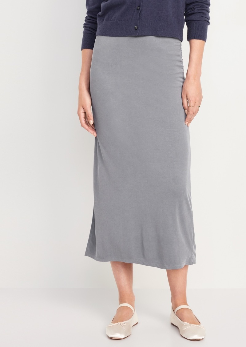 Old Navy Ribbed Maxi Skirt