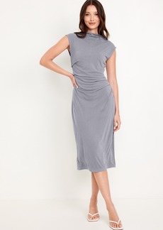 Old Navy Ruched Midi Dress