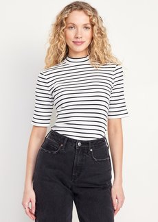 Old Navy Ribbed Mock-Neck Top