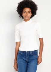 Old Navy Ribbed Mock-Neck Top