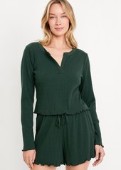 Old Navy Ribbed Pajama Top