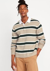 Old Navy Rugby Stripe Polo Sweater