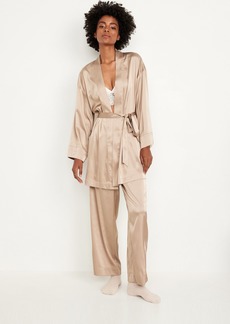 Old Navy Satin Pajama Robe