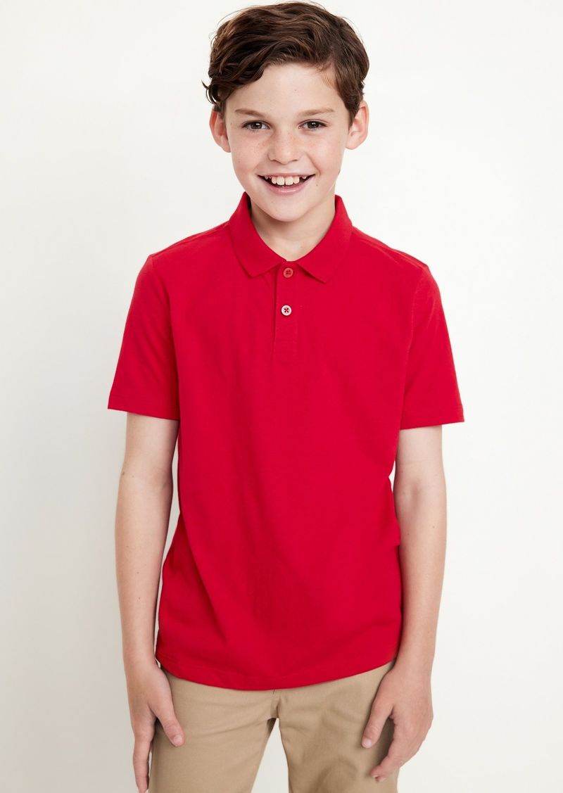 Old Navy School Uniform Jersey Polo Shirt for Boys