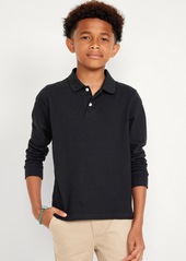 Old Navy School Uniform Long-Sleeve Polo Shirt for Boys