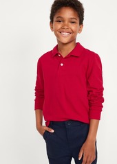 Old Navy School Uniform Long-Sleeve Polo Shirt for Boys