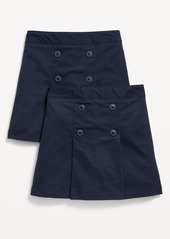 Old Navy School Uniform Pleated Skort 2-Pack for Girls