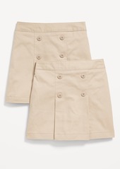 Old Navy School Uniform Pleated Skort 2-Pack for Girls