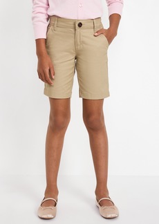 Old Navy School Uniform Twill Bermuda Shorts for Girls