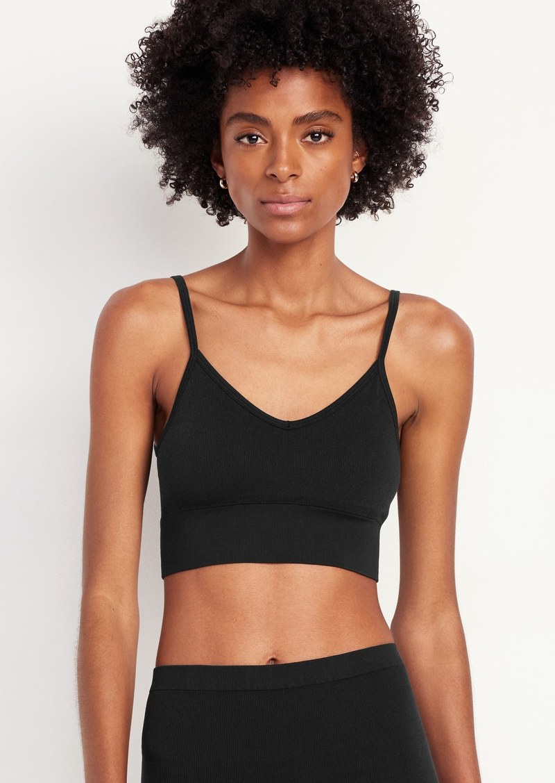 Old Navy Seamless Longline Bralette