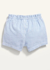 Old Navy Seersucker-Stripe Pull-On Shorts for Baby