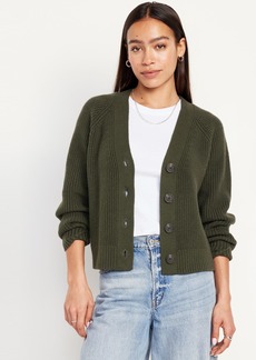 Old Navy Shaker-Stitch Cardigan Sweater