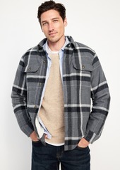 Old Navy Sherpa-Lined Flannel Shacket