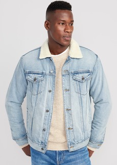 Old Navy Sherpa-Lined Non-Stretch Jean Jacket