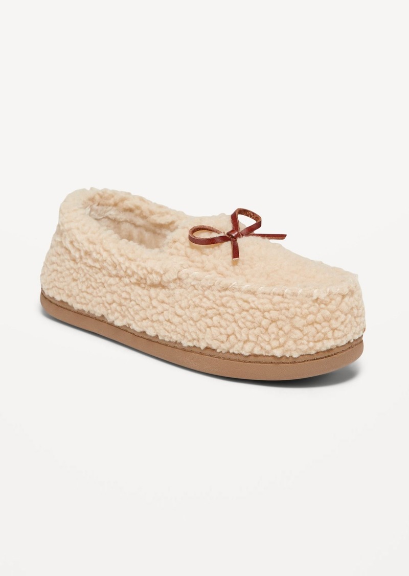 Old Navy Sherpa Moccasins