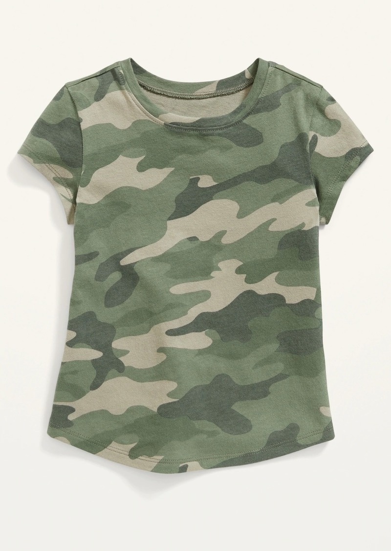 Old Navy Unisex Short-Sleeve Camo T-Shirt for Toddler