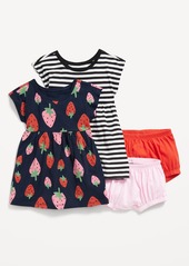 Old Navy Short-Sleeve Dress and Bloomers Set for Baby