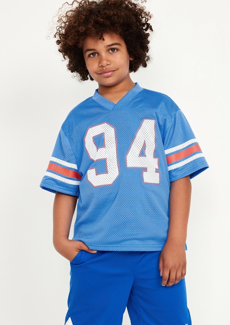 Old Navy Short-Sleeve Football Jersey for Boys